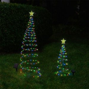 Programmable rvb éclairer l'arbre de cône de noël LED flocon de neige étanche décoration de vacances noël LED <span class=keywords><strong>projecteur</strong></span> lumière - Product Image 4