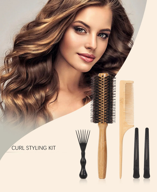 Custom Logo Natural Bamboo Hair Comb