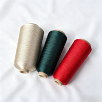 AUDIS Renkli %100 Polyester Filament Nakış İpliği 108D/2 Çevre Dostu Yüksek Dayanımlı Merserize Boyalı Dikiş ve Tığ İşi İçin