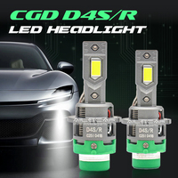 Bombilla LED para Faros Delanteros CGD D4SR, Conexión Directa, 45W, 6500K, Reemplazo de Xenón HID D4S D4R, Actualización de Iluminación Automotriz, Bombilla Original