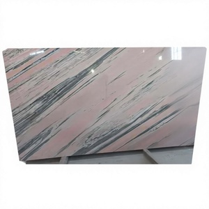 Mármol Rosa Premium de Lujo, Losa Grande de Dolomita, Piedra Natural de Alta Calidad, Diseño Moderno y Elegante, Superficie Flameada, Duradera - Product Image 1