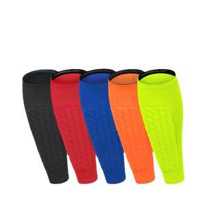 Manchons de compression longs professionnels pour les jambes, soutien du genou, équipement de sport protecteur, genouillères de basketball en nid d'abeille - Product Image 4