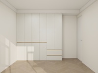 Armoire d'angle sur mesure pour chambre à coucher, armoire moderne à 3 portes, armoire intégrée, meuble de rangement pour vêtements