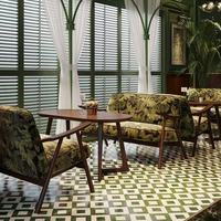 Fashion Restaurant Möbel Set Stand Sofas, Coffee Shop Möbel, Couch tische und Stühle, Restaurant Tische und Stühle