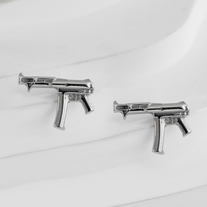 Joyería para Piercing Aurien Cool Punk <span class=keywords><strong>LA</strong></span> BLINGZ ASTM F136 Titanio SMG <span class=keywords><strong>Gun</strong></span> Piercing con Rosca Interna para el Cuerpo - Product Image 2