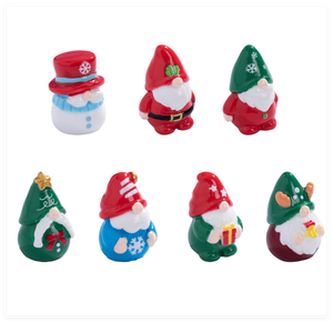 Fioriera decorazione in miniatura terrario gnomo bosco all'ingrosso giardino colorato fungo statuetta giocattoli piccola gente scultura - Product Image 4