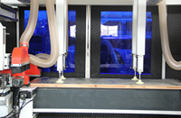 Nouvelle fraiseuse CNC automatique robuste à 4 axes, châssis entièrement soudé en acier, commande PLC, moteur 40 kW, ATC, roulement unique pour le travail du bois