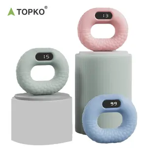 TOPKO新着スマートシリコンハンドグリップリングカウンター付き