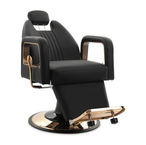 Sillón de Peluquería Vintage, Juego de Muebles para Salón de Belleza, Silla de Barbero Hidráulica, Espejo y Silla Vintage para Corte de Cabello - Product Image 3