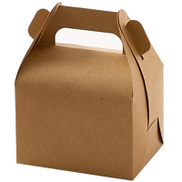 Boîtes en carton recyclables pour l'alimentation, boîte à gâteau de luxe élégante, boîte d'emballage avec poignée