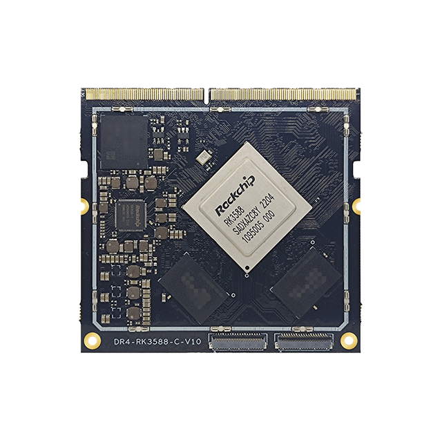 Golden Finger RK3588 Core Board Octa-Core 8K Development Board with Linux & Android OS From Rongpin DR4-RK3588