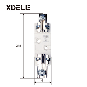 Portafusibles de cerámica de bajo voltaje <span class=keywords><strong>NH</strong></span> serie AC500 <span class=keywords><strong>NH3</strong></span> HRC base de fusible - Product Image 6