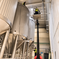Cuve de Fermentation de Bière Artisanale Tonsen 30000L 300HL 30T en Acier Inoxydable avec Contrôle de Température par Refroidissement
