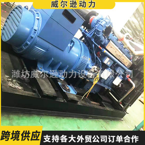 เครื่องกำเนิดไฟฟ้าดีเซลยูชัย 800 กิโลวัตต์ สามเฟส 400 โวลต์ 50 เฮิรตซ์ สำหรับไซต์ก่อสร้างและโรงงาน - Product Image 4