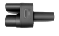 Collection économique - Nouveaux adaptateurs de chargeur AC+DC pour voitures électriques, convertisseur de connecteur Tesla CCS2 CCS1, prise d'entrée