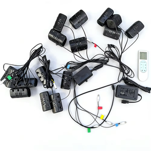 Almohadilla de Masaje Eléctrica con Pantalla LCD y <span class=keywords><strong>8</strong></span> <span class=keywords><strong>Motores</strong></span>, Vibrador para Relajación Corporal Completa, Accesorio para <span class=keywords><strong>Silla</strong></span> de Masajes - Product Image 3