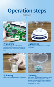 Molto morbido trasparente rapporto di 1:1 trasparente rimovibile e riparabile gel di silicone per cavo box LED - Product Image 4