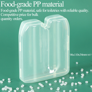 SUNHSING Wholesale Travel Bottle Storage Case <b>Clear</b> <b>Plastic</b> Cosmetic Bottles <b>Container</b> Body Wash Protective Toiletries Set Case - Product Image 5