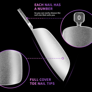 <span class=keywords><strong>Uñas</strong></span> postizas acrílicas <span class=keywords><strong>de</strong></span> punta cuadrada corta y afilada, pre-grabadas, doble acabado mate, <span class=keywords><strong>de</strong></span> cobertura completa, para extensiones <span class=keywords><strong>de</strong></span> <span class=keywords><strong>uñas</strong></span> <span class=keywords><strong>de</strong></span> los <span class=keywords><strong>pies</strong></span>, DIY <span class=keywords><strong>en</strong></span> casa - Product Image 4