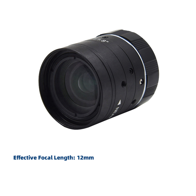 High Quality 1/1.8\" 4mm 6mm 8mm 5MP C Mount Fixed CCTV Lenses Low Cost Manual Iris F2.0 for Machine Vision Inspection
