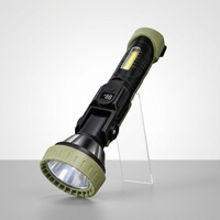 Lampes de travail d'extérieur, lampes de camping, lampes d'urgence portables, lampes LED multifonctionnelles, batterie rechargeable ABS, portée du faisceau de 500 m