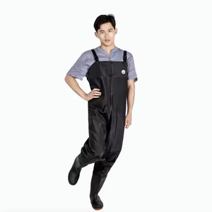 Abbigliamento <span class=keywords><strong>da</strong></span> <span class=keywords><strong>uomo</strong></span> in PVC <span class=keywords><strong>impermeabile</strong></span> per la parte inferiore del corpo per adulti guading acqua di mare pantaloni impermeabili per la pesca all'aperto ambienti umidi - Product Image 2