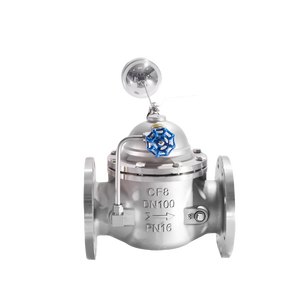 304 điều khiển bằng tay <span class=keywords><strong>Float</strong></span> nước cấu trúc khí nén bóng dừng van 100x-16p màng dầu tương thích Van Loại sản phẩm - Product Image 1