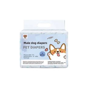 Couches jetables pour chiens et animaux de compagnie anti-déordre, style 2026 - Product Image 4