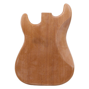 Cuerpo de <span class=keywords><strong>guitarra</strong></span> Ash ST personalizado, barril de <span class=keywords><strong>guitarra</strong></span> en blanco, cuerpo de <span class=keywords><strong>guitarra</strong></span> eléctrica sin terminar a la venta - Product Image 2