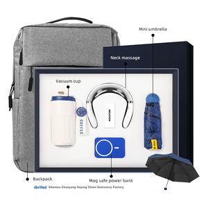 Haute qualité température constante compresse chaude cinq plis parapluie vide tasse cou masseur <span class=keywords><strong>Mag</strong></span> Safe Power Bank coffret cadeau - Product Image 2