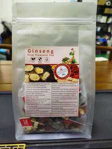 Chá Natural de Ginseng Cinco Tesouros com Jujuba Vermelha e Goji Berry para Homens Adultos - Chá Detox e Limpeza dos Rins - Product Image 2