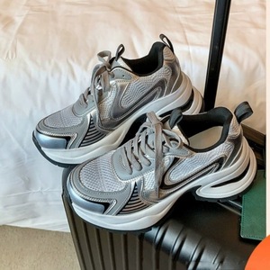 High Quality Women Sneakers 2025 High <b>Heel</b> Sneakers Height Increasing 7 Female Casual Chunky Sneakers With <b>Heel</b> Shoes - Product Image 4