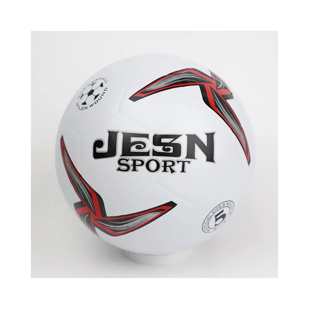 New Listing High Quality Official Size 5 Rubber Football Soccer Ball for Kids