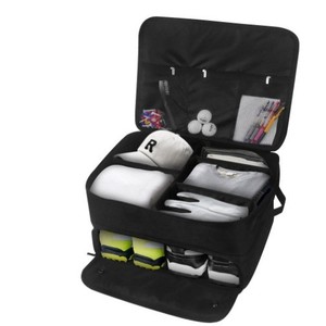 Foldable Trunk Organizer Nylon 8-11 Compartments Car Storage <b>Box</b> For Golf <b>Gear</b> And Shoes - Product Image 2