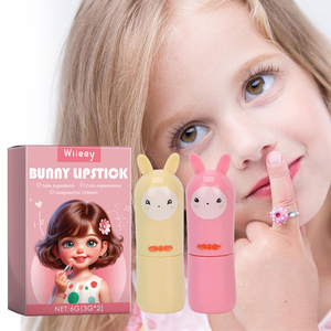 Wiieey Bunny rossetto lucidalabbra facile da pulire con olio per labbra giocattolo di bellezza e moda per bambini - Product Image 2
