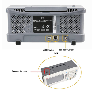 Osciloscopio Digital Portátil de Doble Canal UNI-T UTD2102CEX+ de 100MHz con USB para PC, Pantalla LCD, Almacenamiento de Datos, Instrumentos de Medición y Análisis - Product Image 4