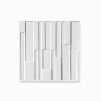Panneau mural en PVC 50x50cm fiable, motif brique 3D en relief, imperméable, ignifuge, facile à installer, pour toile de fond de scène et usage domestique