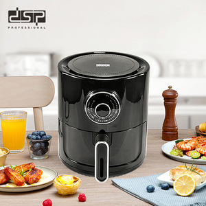 Friteuse à air Dsp Kb2109a 3L 4L avec revêtement céramique, électrique, pour usage domestique, forme ronde - Product Image 2