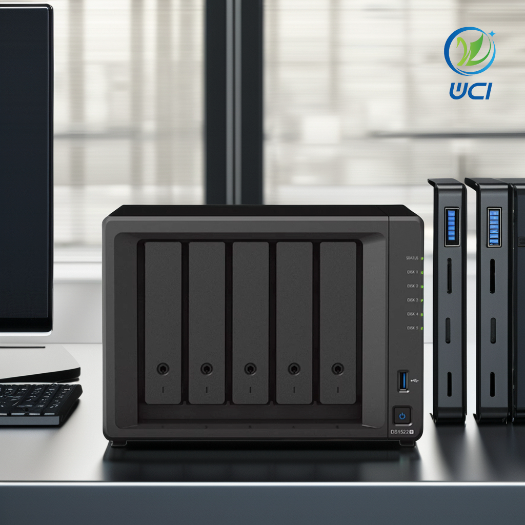 Synology DiskStation DS1522+ 5-Bay NAS | Versatile Data Storage Hub for Home & Office | New Model – orangles Kuwait