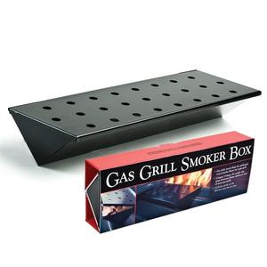 Accesorios para Barbacoa, Caja Ahumadora de Metal Resistente en Forma de V para Asar <span class=keywords><strong>Pastrami</strong></span> al Aire Libre - Product Image 1