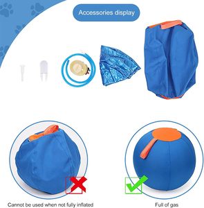 Juguete Inflable de Plástico para Perros Grandes, Clásico y de Lujo, Marca Uhomepet |   Entrenamiento Interactivo y Resistente al Desgaste para <span class=keywords><strong>Border</strong></span> Collies - Product Image 3