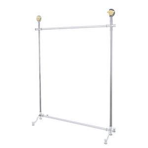 Soporte de exhibición de ropa de metal de diseño de moda Tienda innovadora para escaparate <span class=keywords><strong>Idea</strong></span> para ropa Estantes de exhibición de prendas - Product Image 2