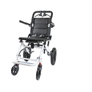 Fauteuil roulant pliant portatif le plus vendu d'avion d'alliage d'aluminium pour le ménage - Product Image 2