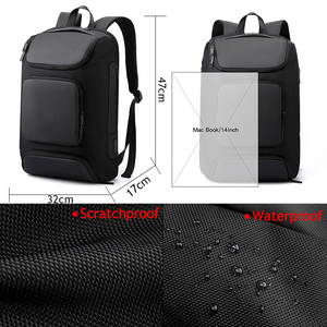 Anti Theft Water Resistant Computer <b>Backpack</b> <b>Large</b> Capacity Custom 16 Inch Oxford School USB Charging Port Laptop <b>Backpack</b> - Product Image 2