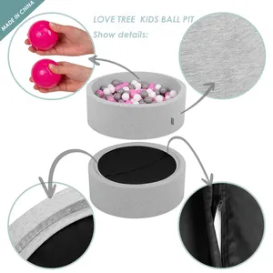 Love Tree Hot Selling Ball Pit For Toddlers With Low Price Soft Ball Pool Pit For Kids Rental Home Playground