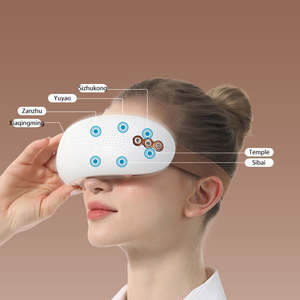 Masajeador para el Cuidado Diario del Síndrome del Ojo Seco, Recuperación de la Fatiga Ocular, Máscara de Vibración para el Cuidado de los Ojos, Compresa Fría, Equipo para el Cuidado de los Ojos - Product Image 4