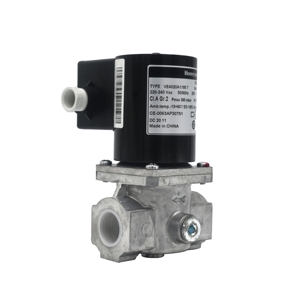 La vanne solénoïde à gaz Honeywell VE4020B1145T convient aux brûleurs de chaudières de chauffage et aux conduites de pression. - Product Image 1