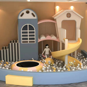 Petit équipement personnalisé pour aire de jeux intérieure Toboggans intérieurs souples pour le jeu des enfants - Product Image 1