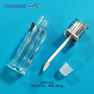 Tubos de brillo labial reciclables al por mayor de 6ml con forma de cubo de hielo, diseño único - Product Image 4