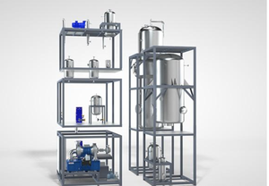 Station mobile de traitement des eaux usées MBR MVR conteneurisée <span class=keywords><strong>pour</strong></span> système de réutilisation d'eau d'abattoir avicole, prête à l'emploi - Product Image 1